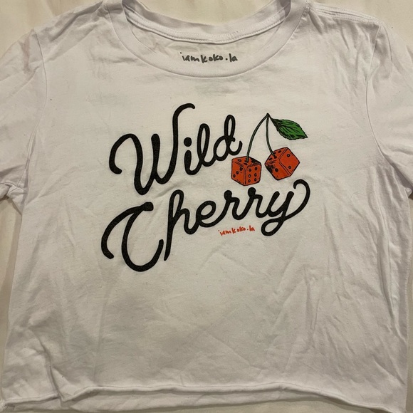 I.AM.KOKO.LA cropped graphic t-shirt - Picture 1 of 1